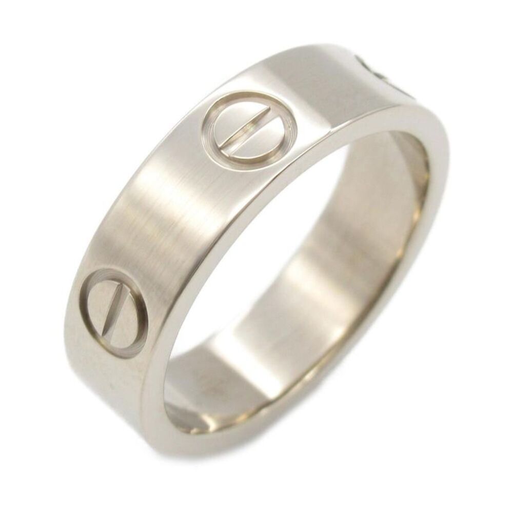 Pre Loved cartier Love Ring Band Men metallic | silver Rings - Picture 2 of 8